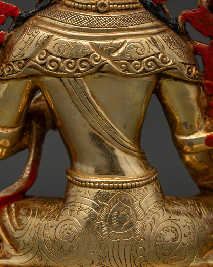 Green Tara Statue | Nepalese Handcrafted Compassion Deity