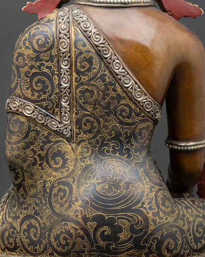 Medicine Buddha Statue – Traditional Nepalese Sacred Art