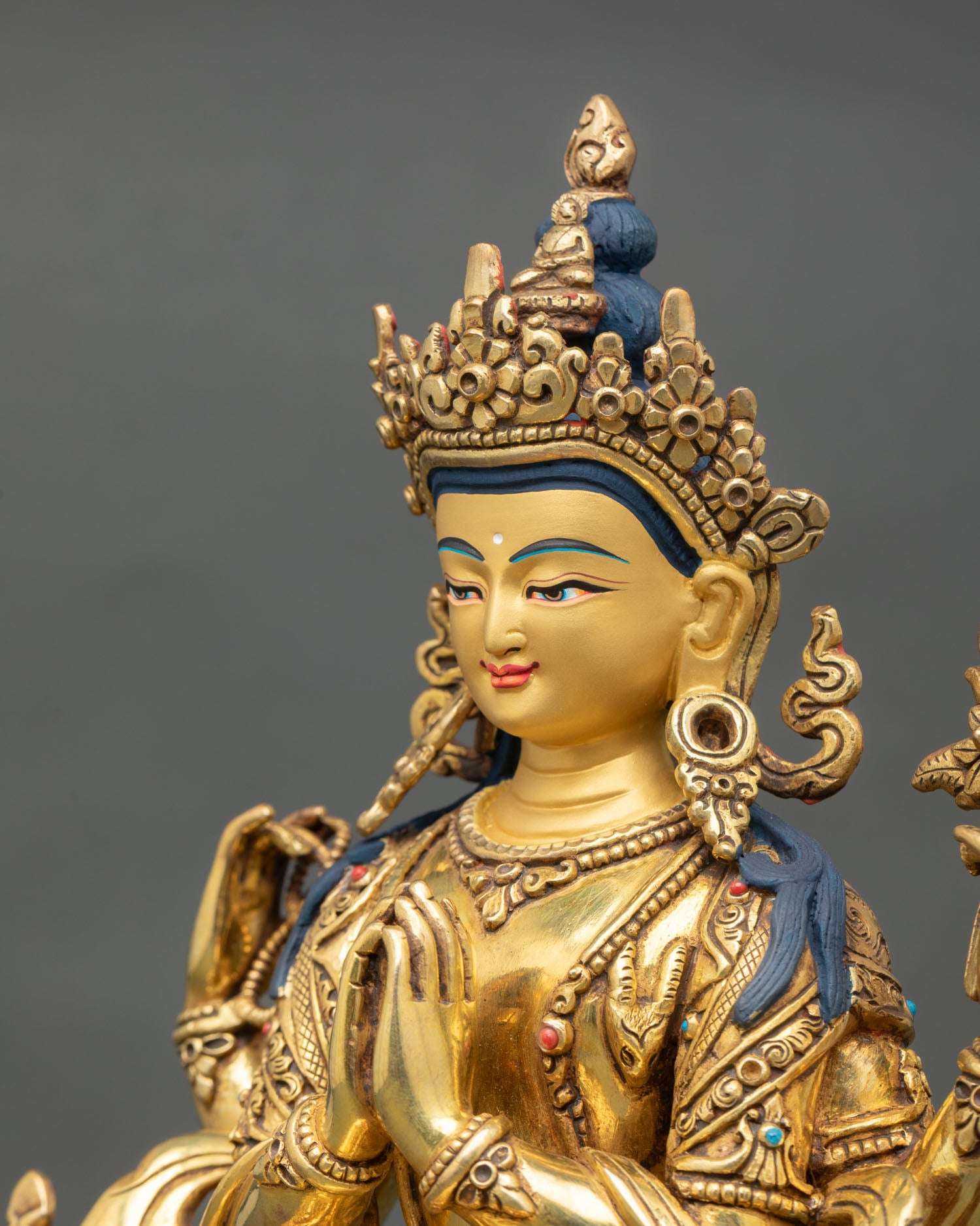 Chenrezig Statue | Four-Armed Bodhisattva of Compassion