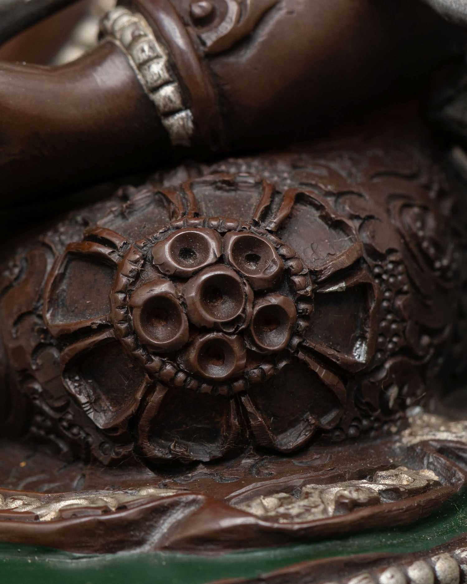 Dzambhala Statue – Handcrafted Wealth Deity Copper Sculpture