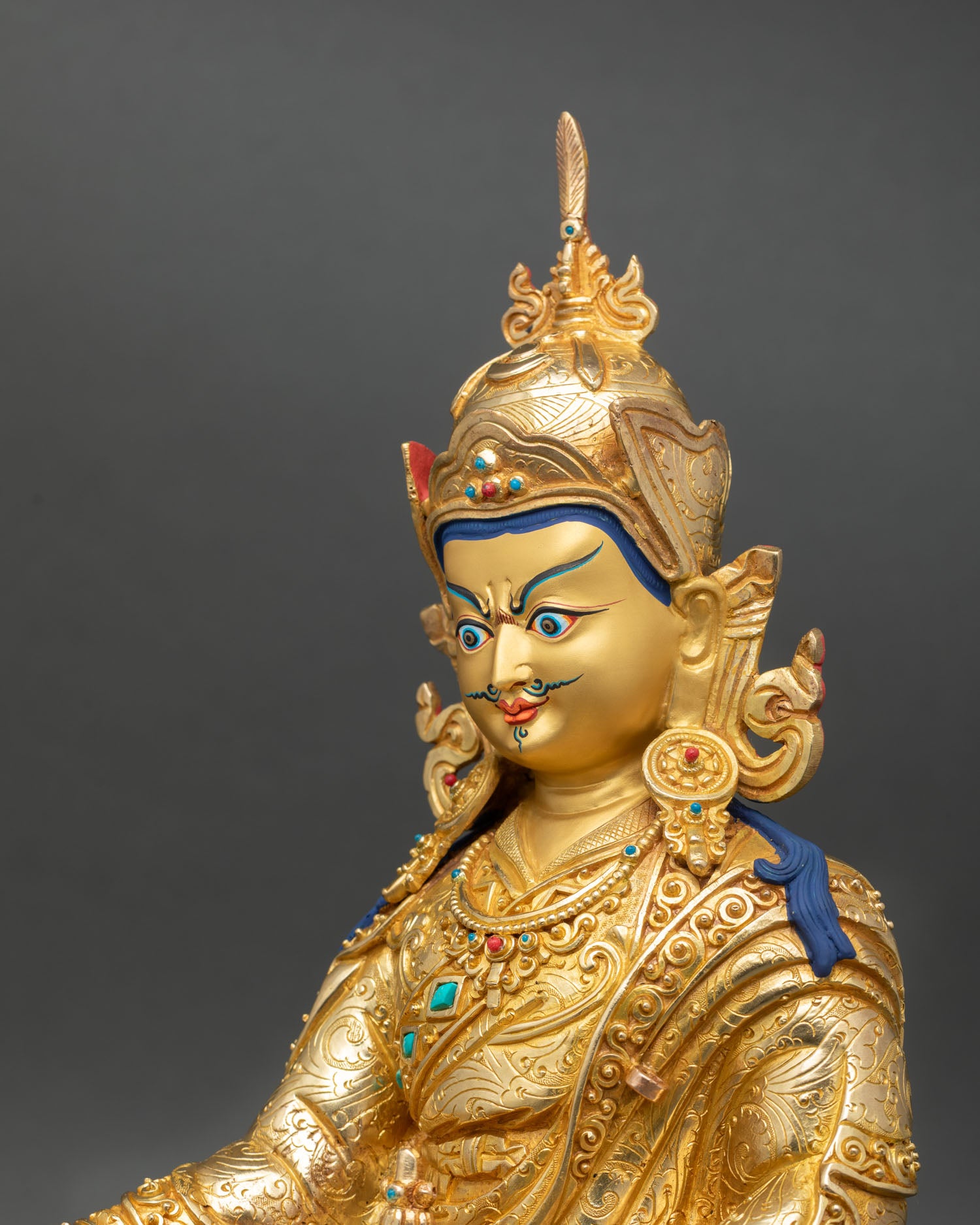 Guru Padmasambhava Statue - The Enlightened Master