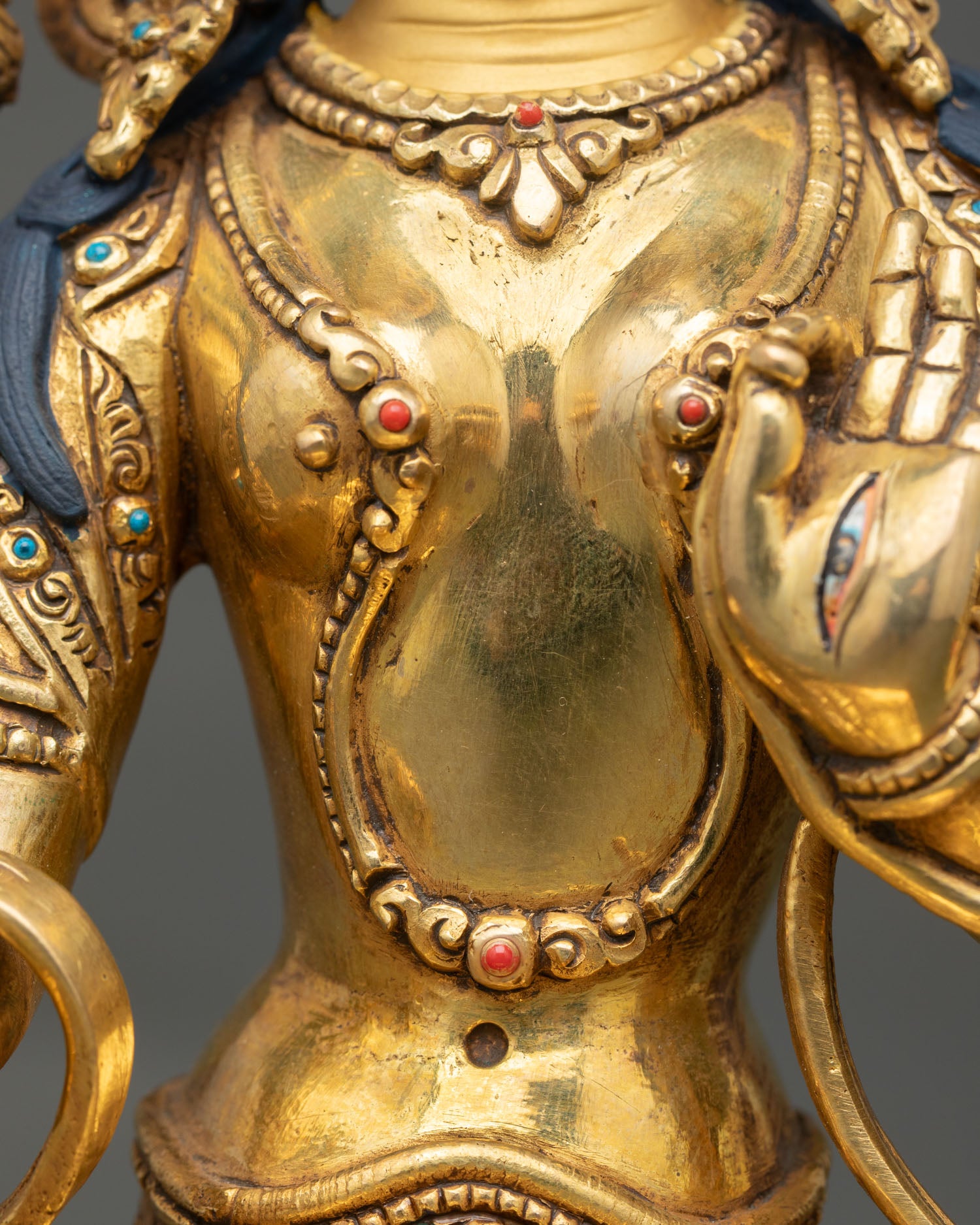 White Tara Statue | Female Bodhisattva of Longevity