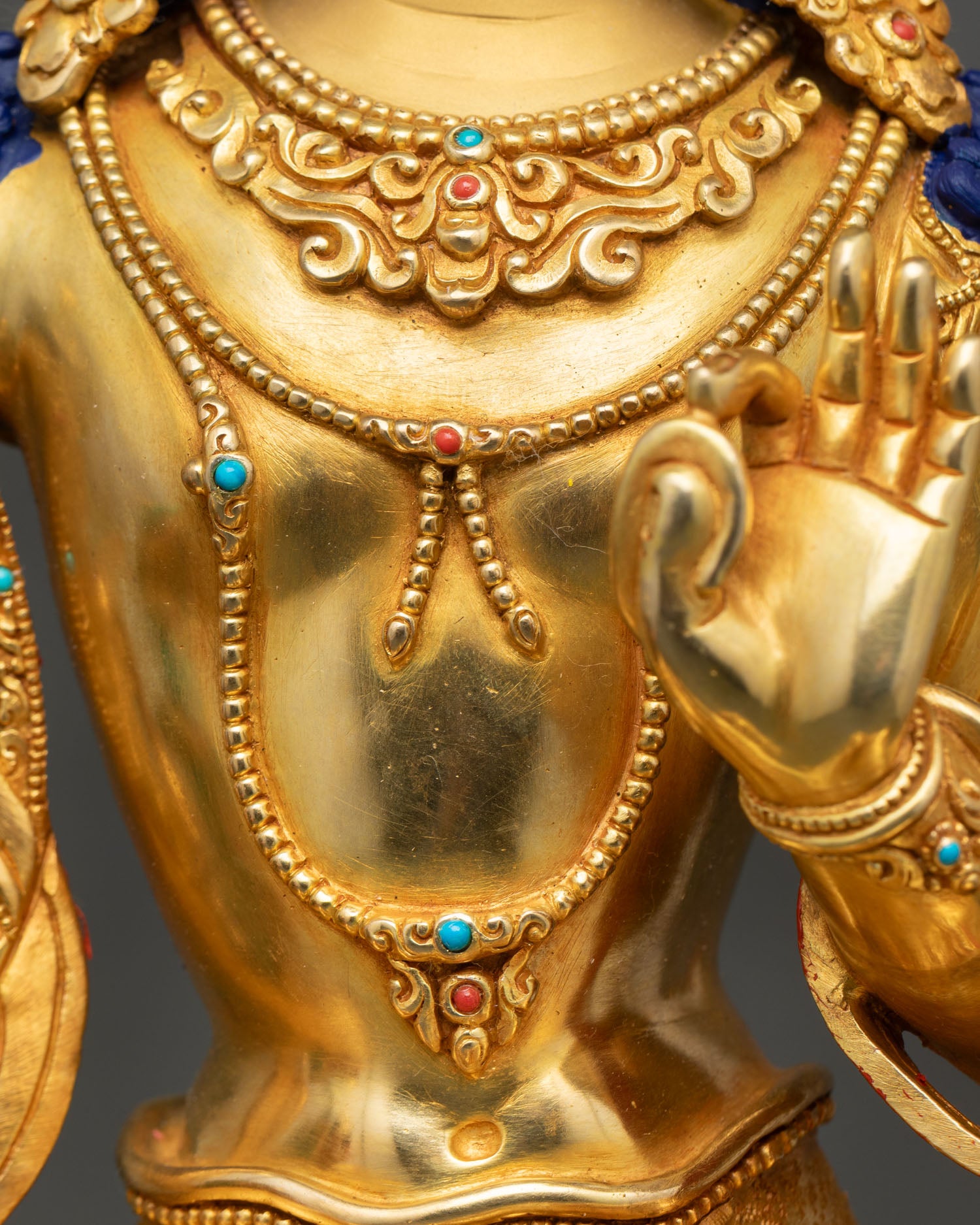 Simhada Manjushree Statue | Handmade Bodhisattva of Wisdom