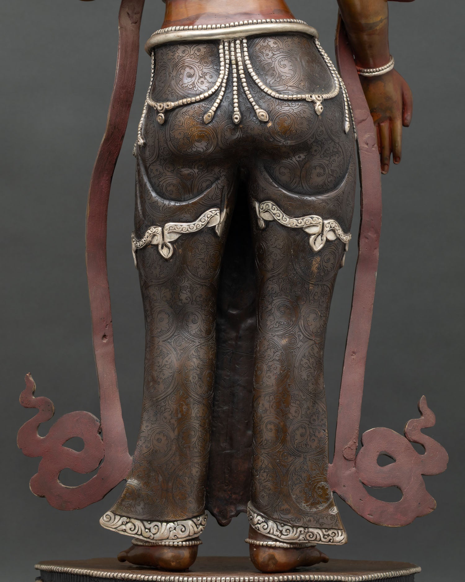 Standing Green Tara Statue from Nepal | Life-Size Buddhist Sculpture
