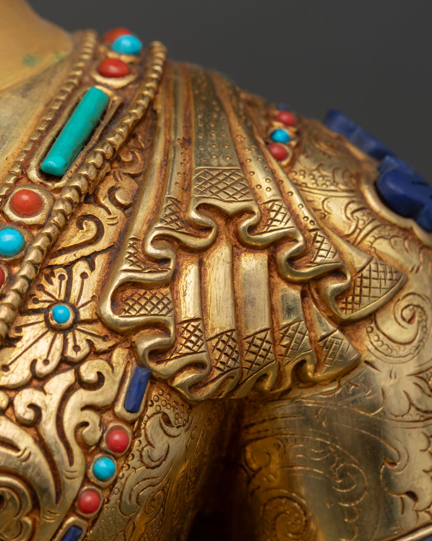 Large Medicine Buddha Copper Statue | Symbol of Healing & Wellness