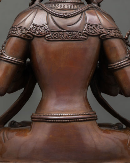 Chenrezig Statue | Handmade Himalayan Spiritual Art