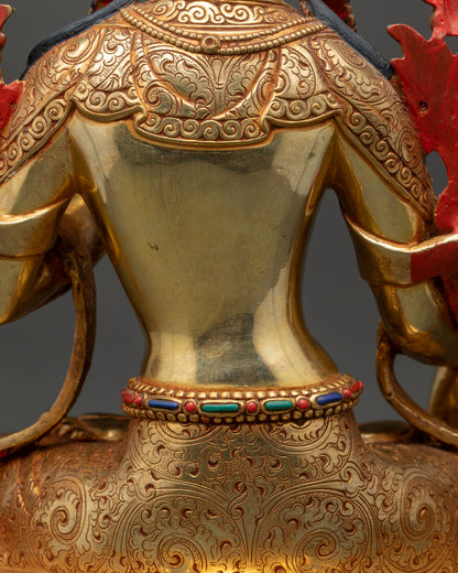 White Tara Statue | Seven-Eyed Goddess of Healing & Long Life