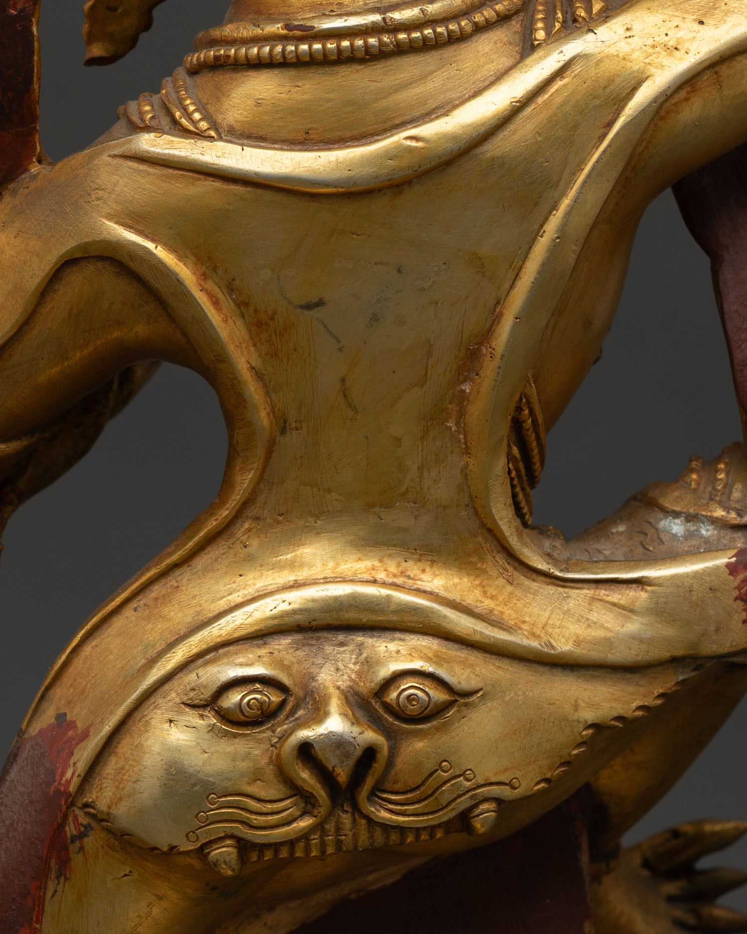 Yeshe Walmo – Tibetan Fierce Dharma Guardian Sculpture