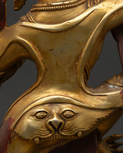 Yeshe Walmo – Tibetan Fierce Dharma Guardian Sculpture
