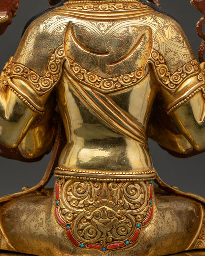 Chenrezig Statue | Newari Crafted Avalokiteshvara Buddhist Art