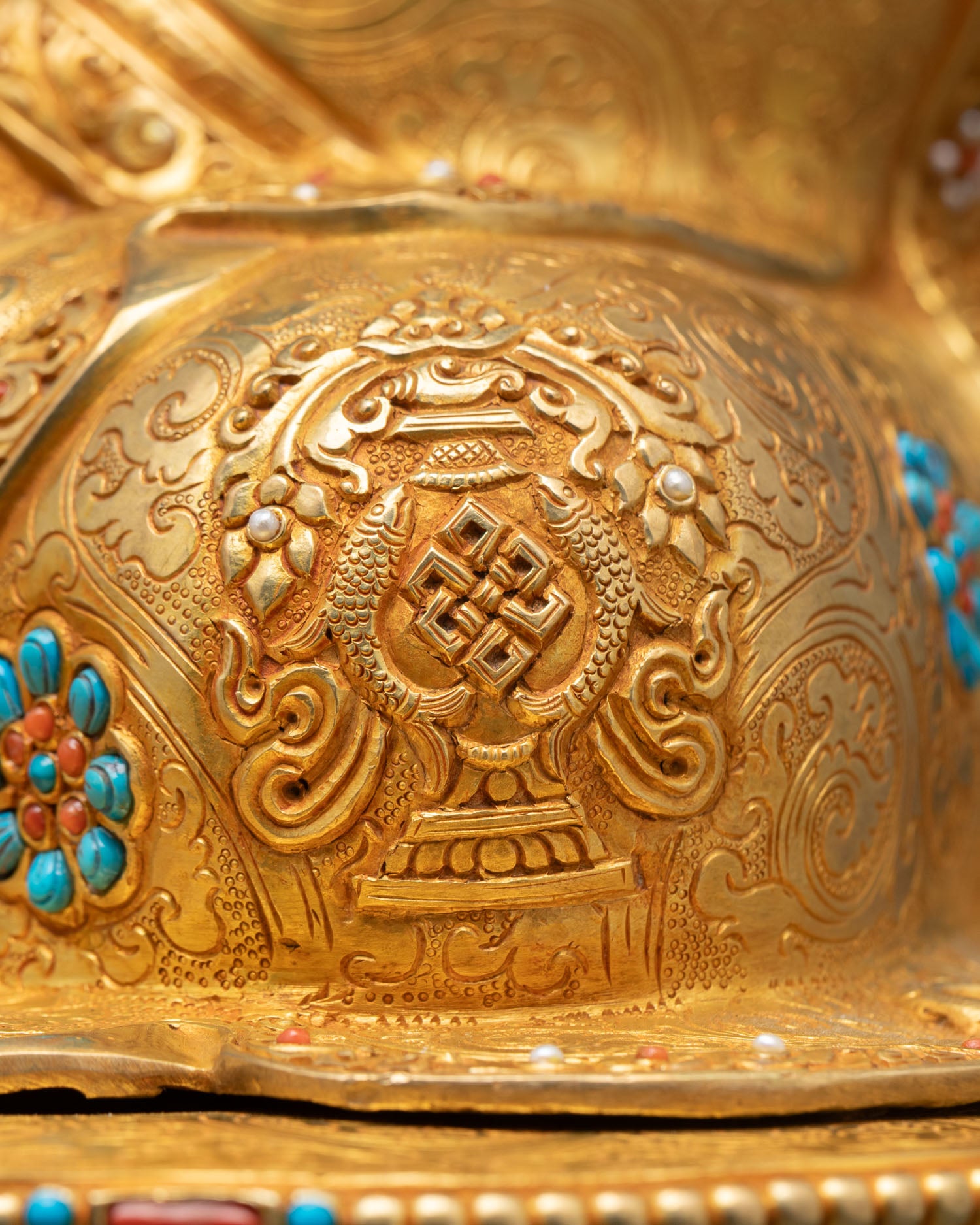 Guru Rinpoche Statue – Handmade Buddhist Decor from Nepal