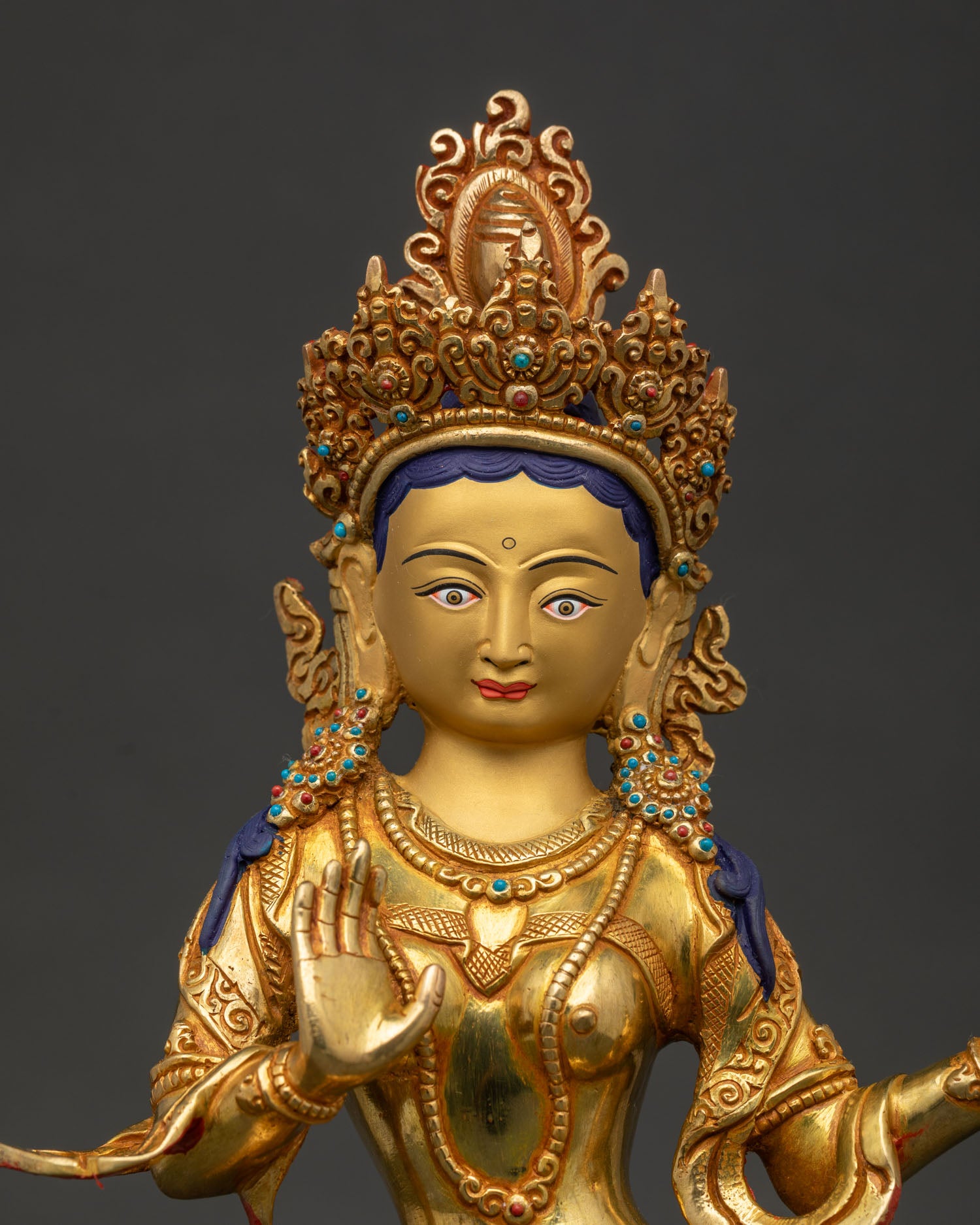 Yeshe Tsogyal & Mandarava Statue | Himalayan Vajrayana Artwork