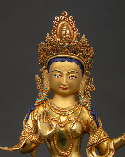 Yeshe Tsogyal & Mandarava Statue | Himalayan Vajrayana Artwork