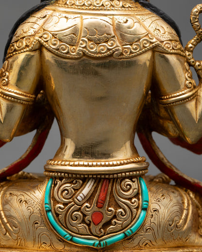 Compassionate Chenrezig Statue | Handcrafted Buddhist Figurine