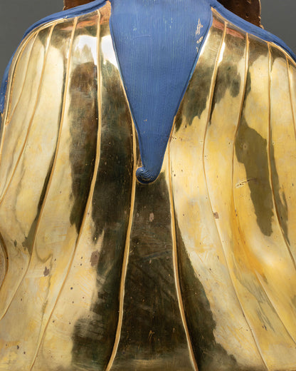 Giant Guru Rinpoche (Padmasambhava) Copper Statue | The Second Buddha