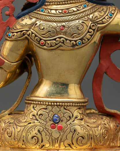Manjushri Statue | Traditional Handmade Nepalese Art