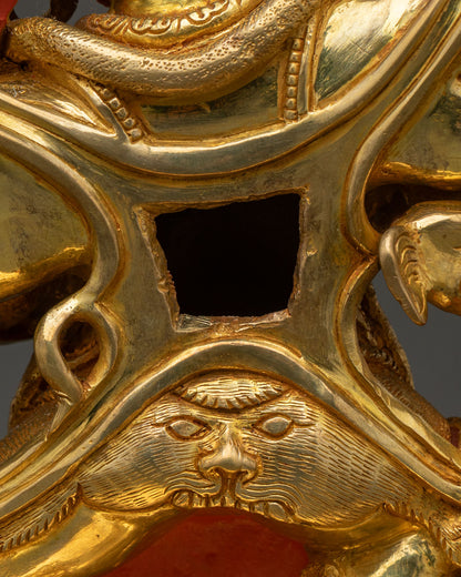Six Arm Mahakala Statue