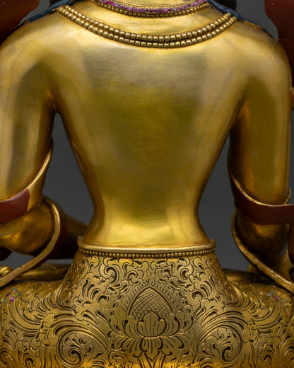 Premium Ksitigarbha Statue | Buddhist Sculpture from Nepal