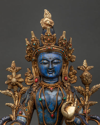 Green Tara Statue
