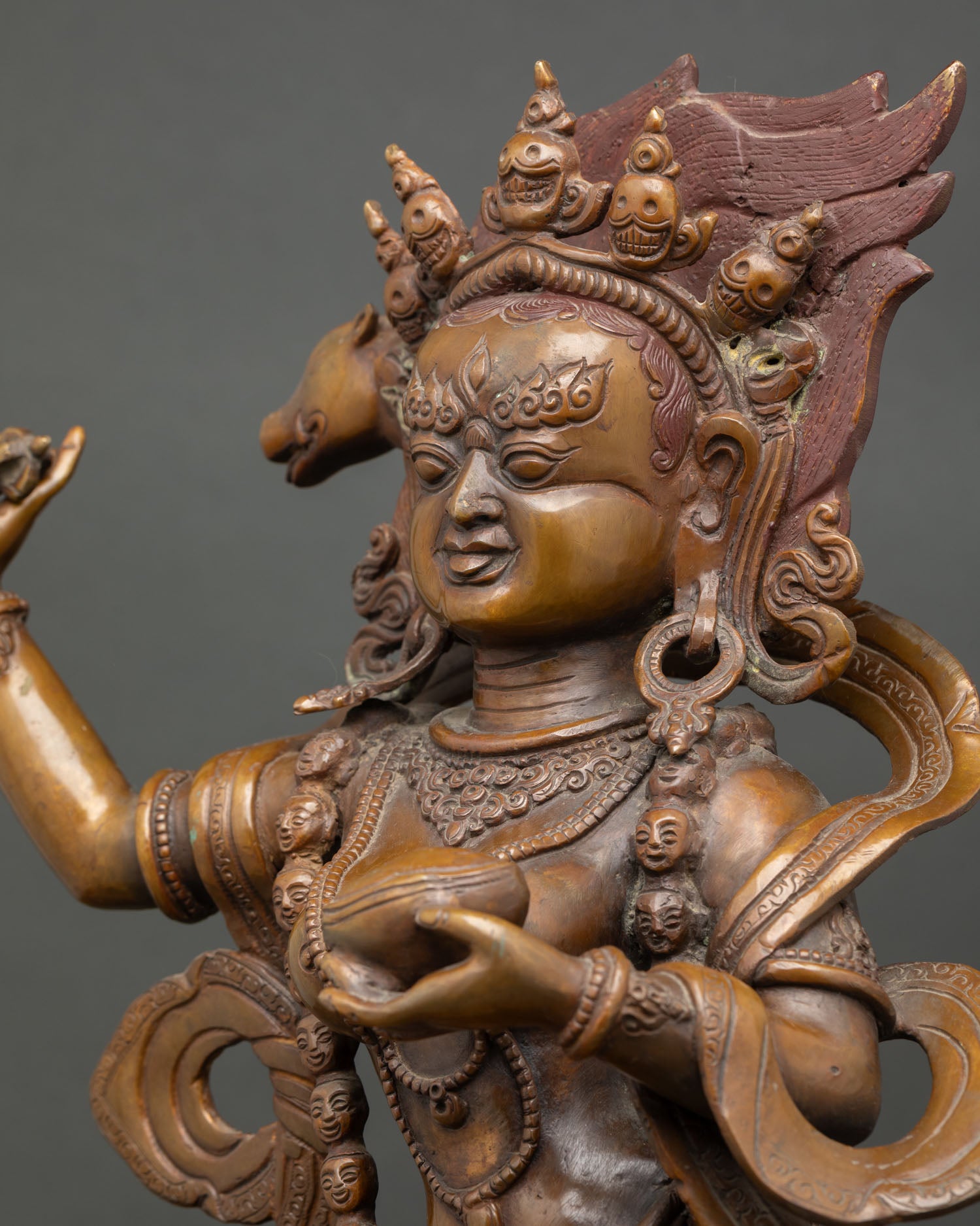 Dorje Phagmo (Vajravarahi) Statue | Handmade Buddhist Sculpture