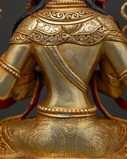 Enthroned Chenrezig Statue for Sale | Bodhisattva of Compassion