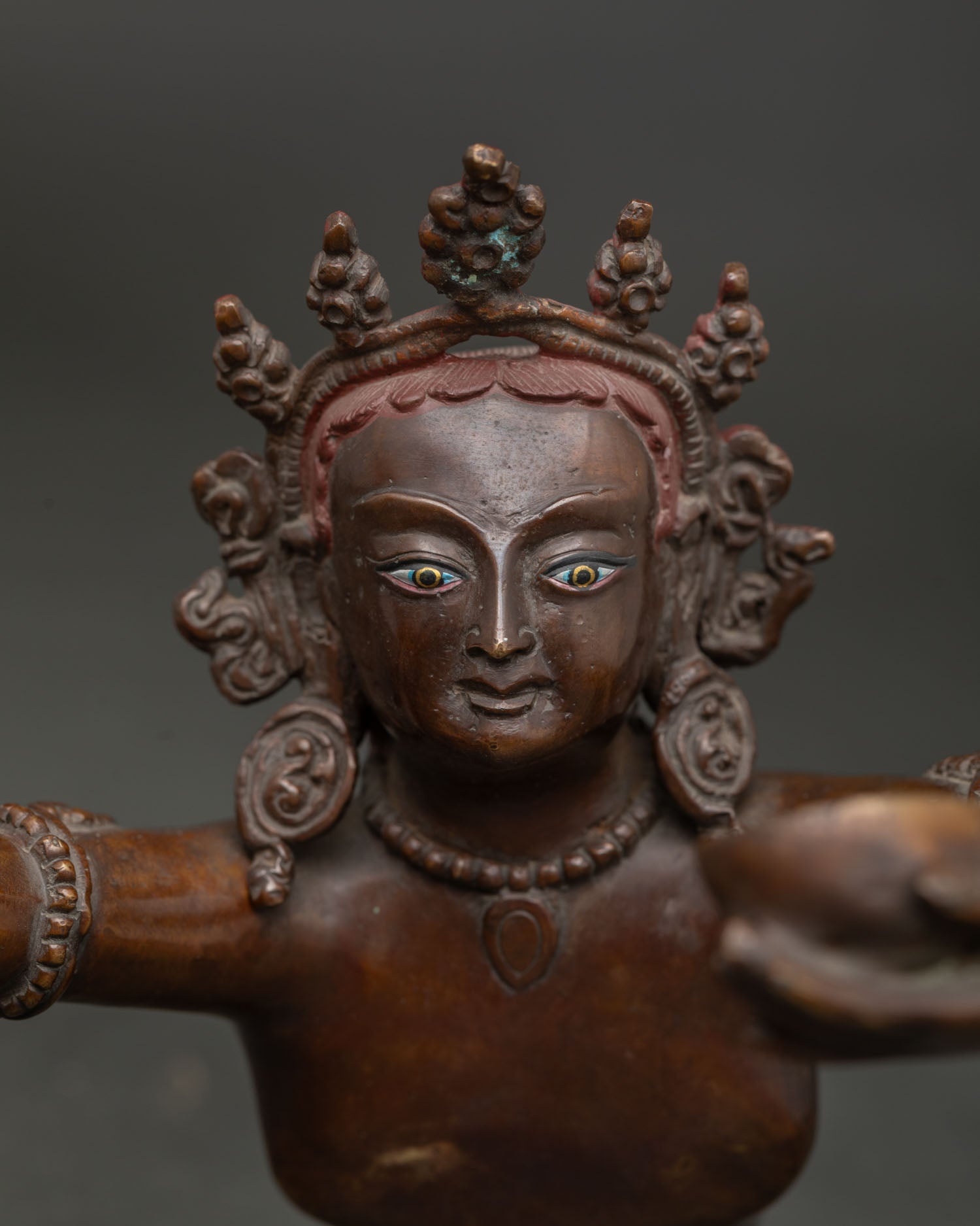 Manjushri With Consort Statue