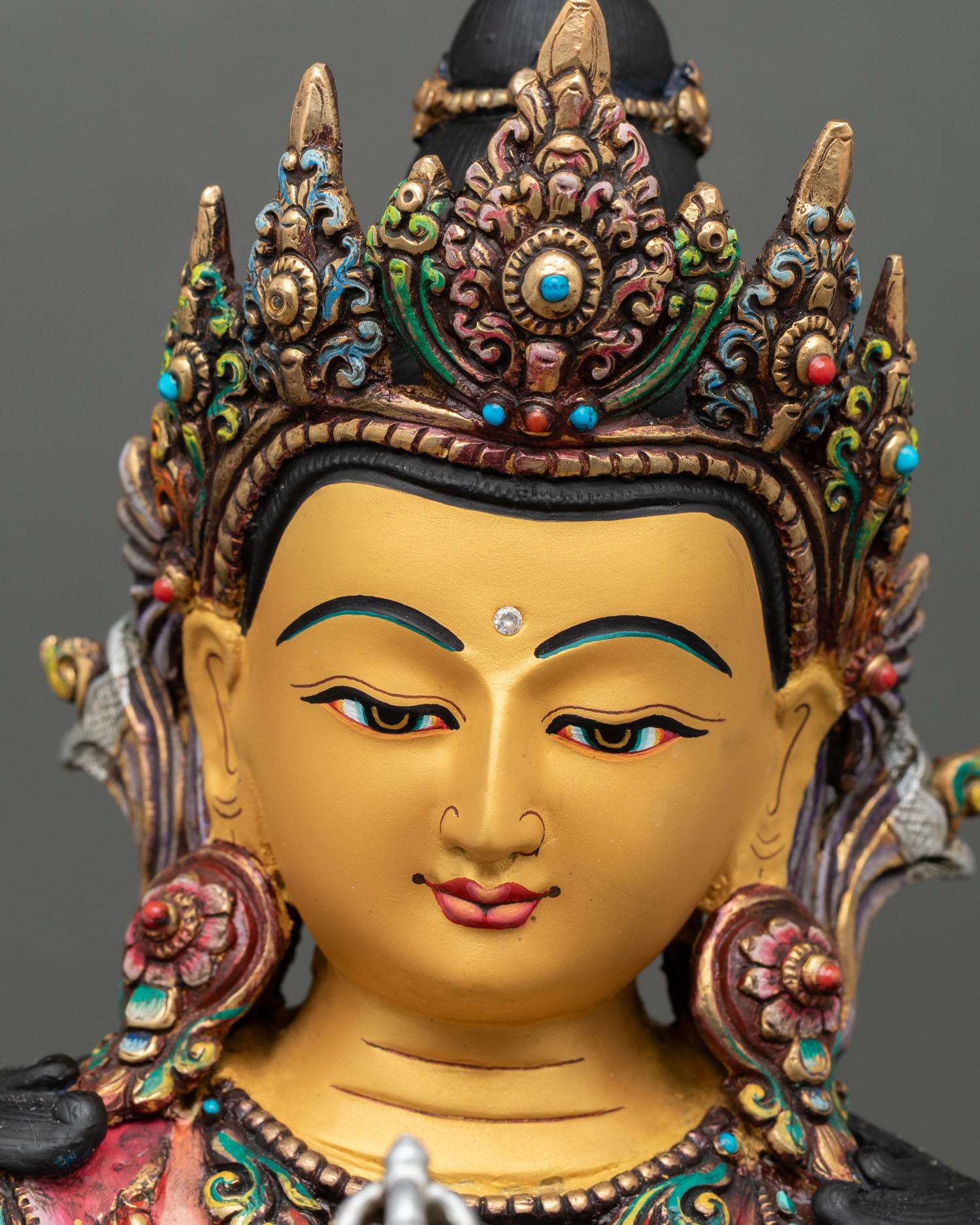Vajrasattva and Consort | Sacred Vajrayana Union Sculpture