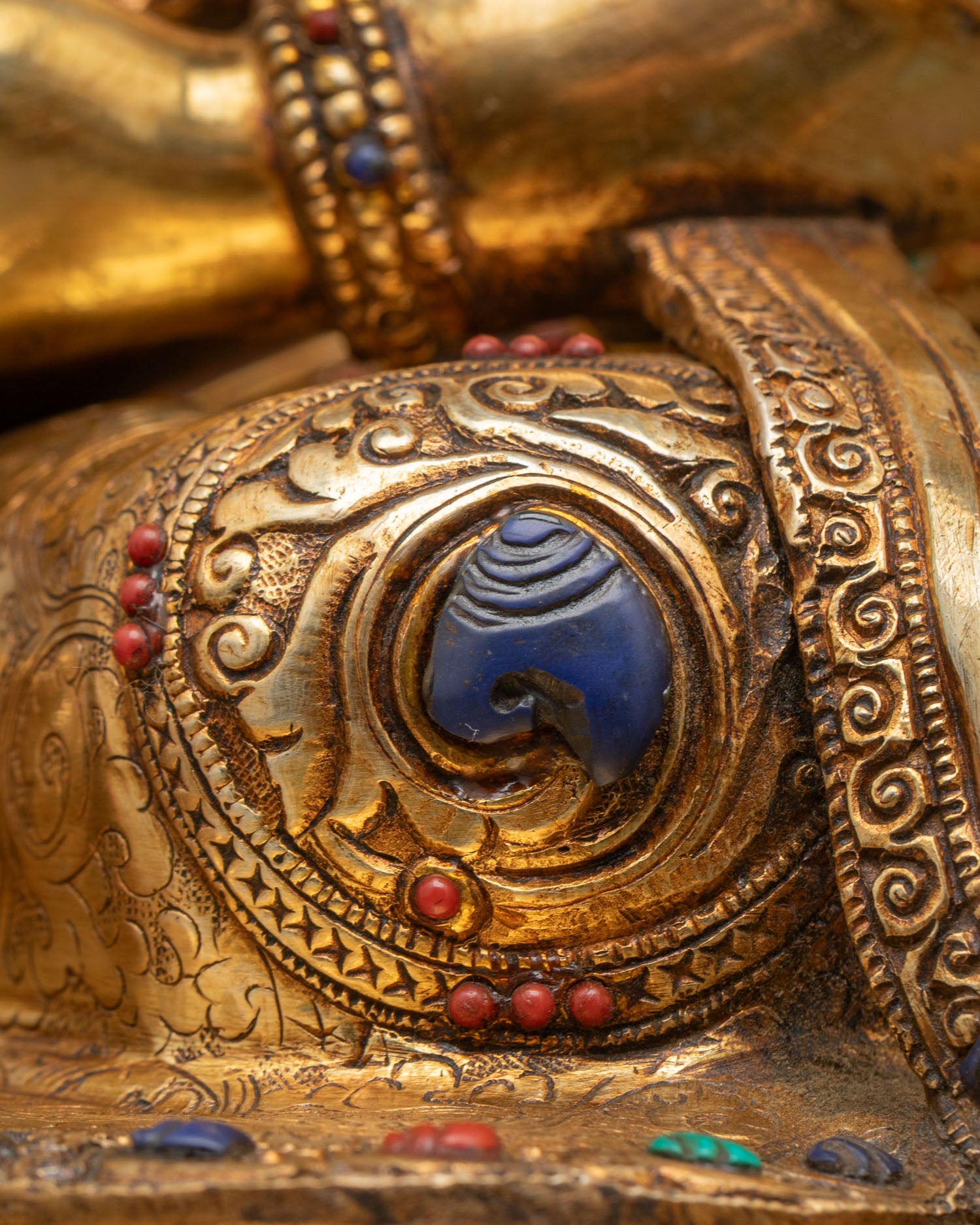 Jambhala Copper Statue | High-Quality Tibetan Buddhist Sculpture