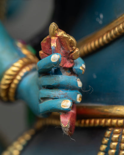 Yamantaka Statue | Sacred Vajrayana Wrathful Protector