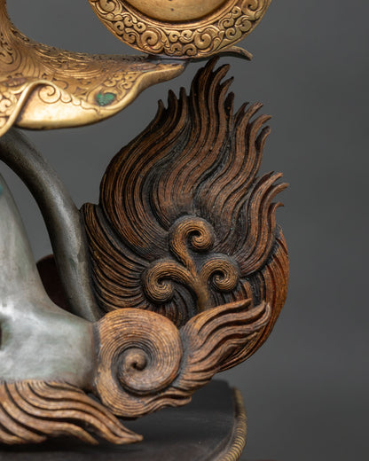 Handcrafted Namtoshe Statue – Buddhist Large-Sized Altarpiece