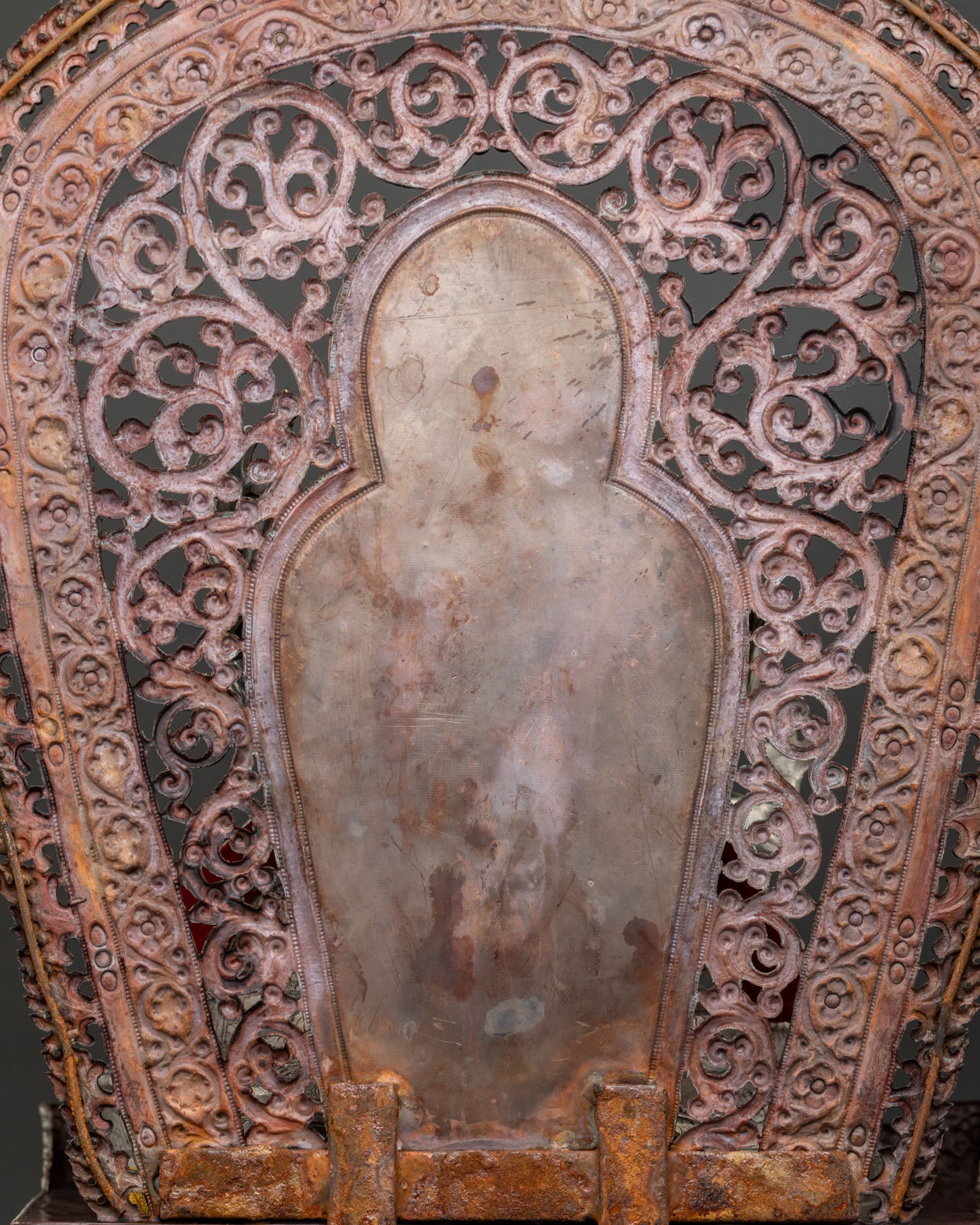 Ganesh With Throne Statue