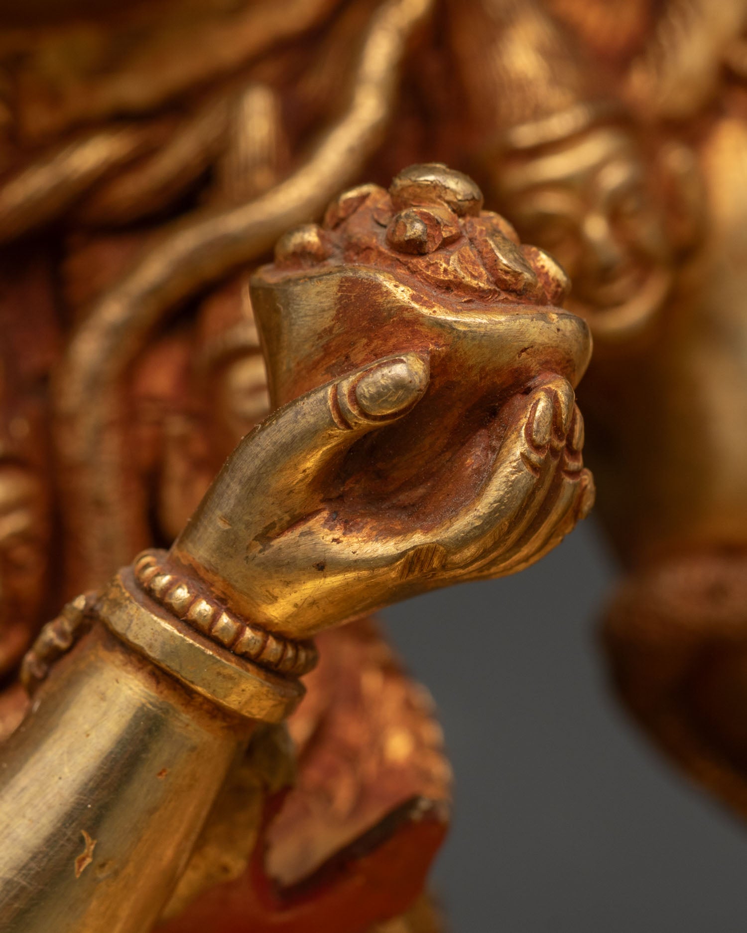 Six-Armed Mahakala Statue | Traditional Himalayan Buddhist Art