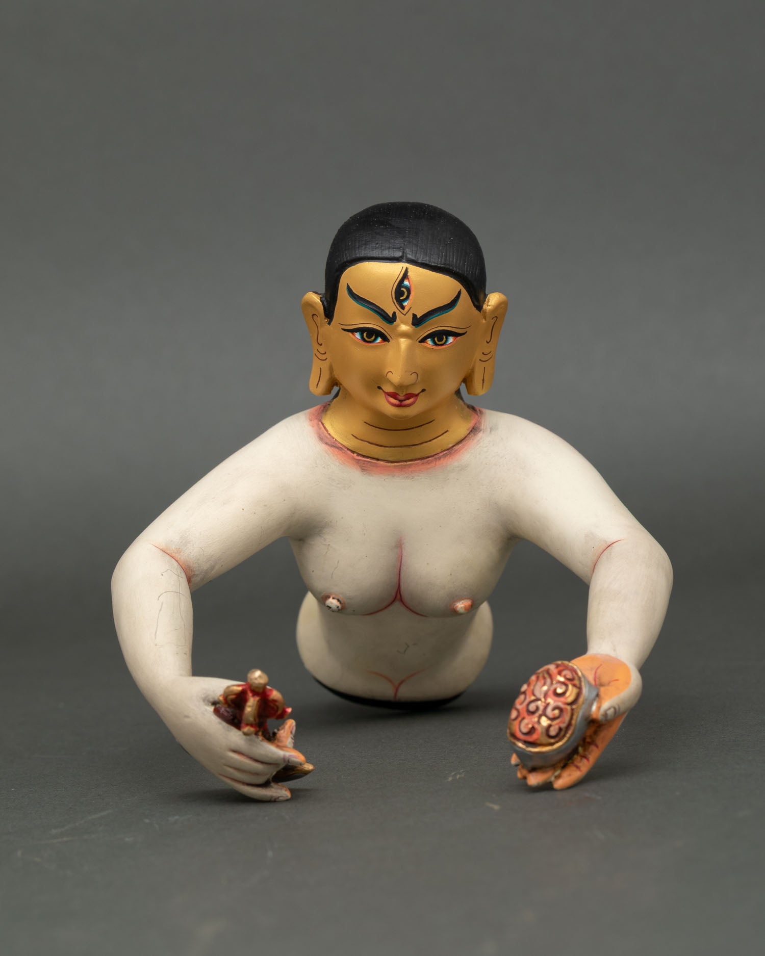 Vajrasattva and Consort | Sacred Vajrayana Union Sculpture