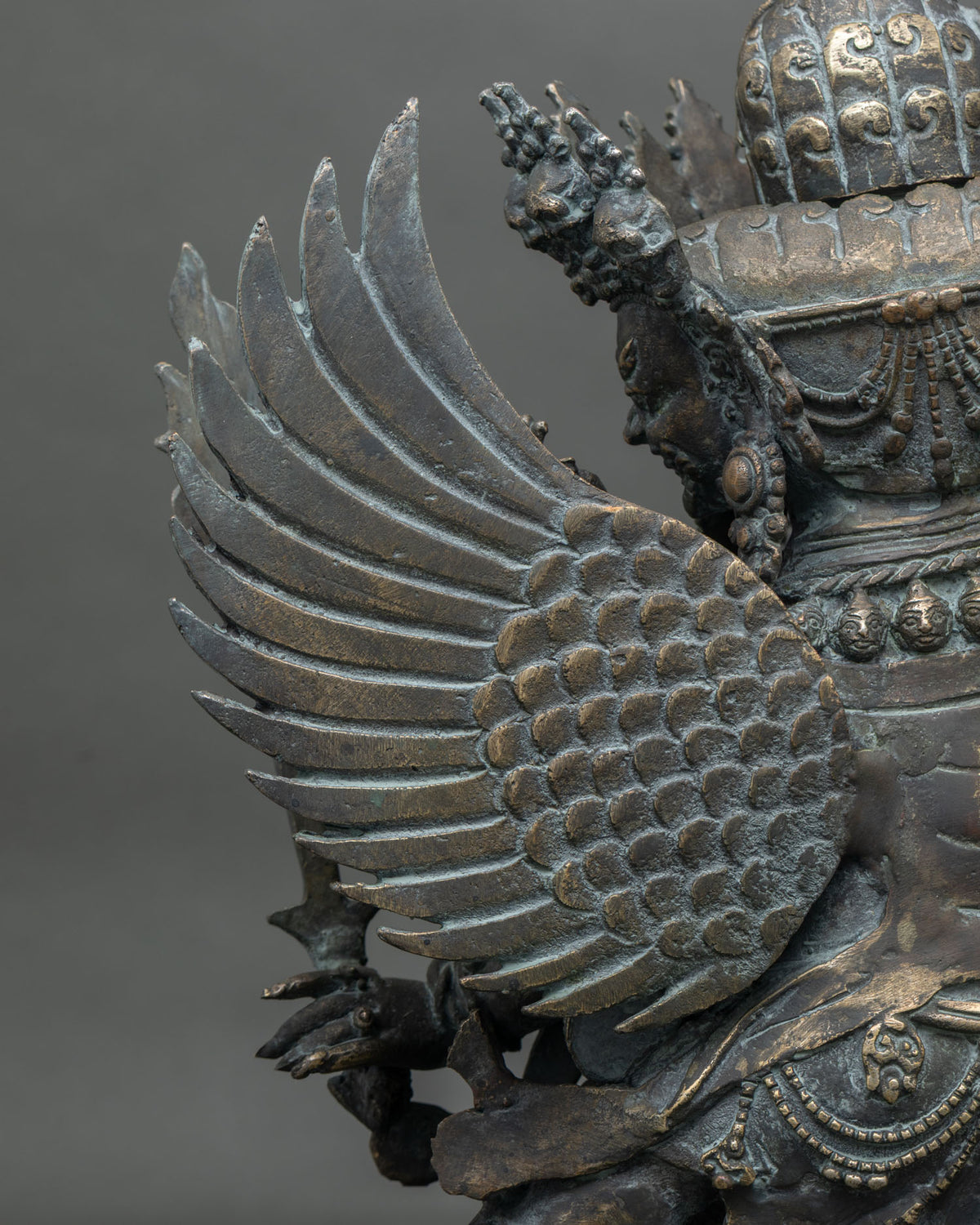 Buddhist Hayagriva Yab-Yum Statue from Nepal | Handmade Bronze Figure