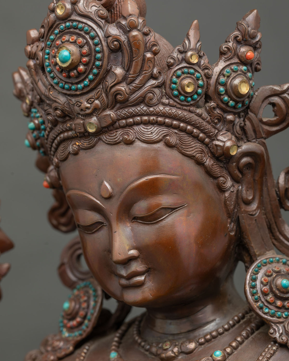 Green Tara Statue