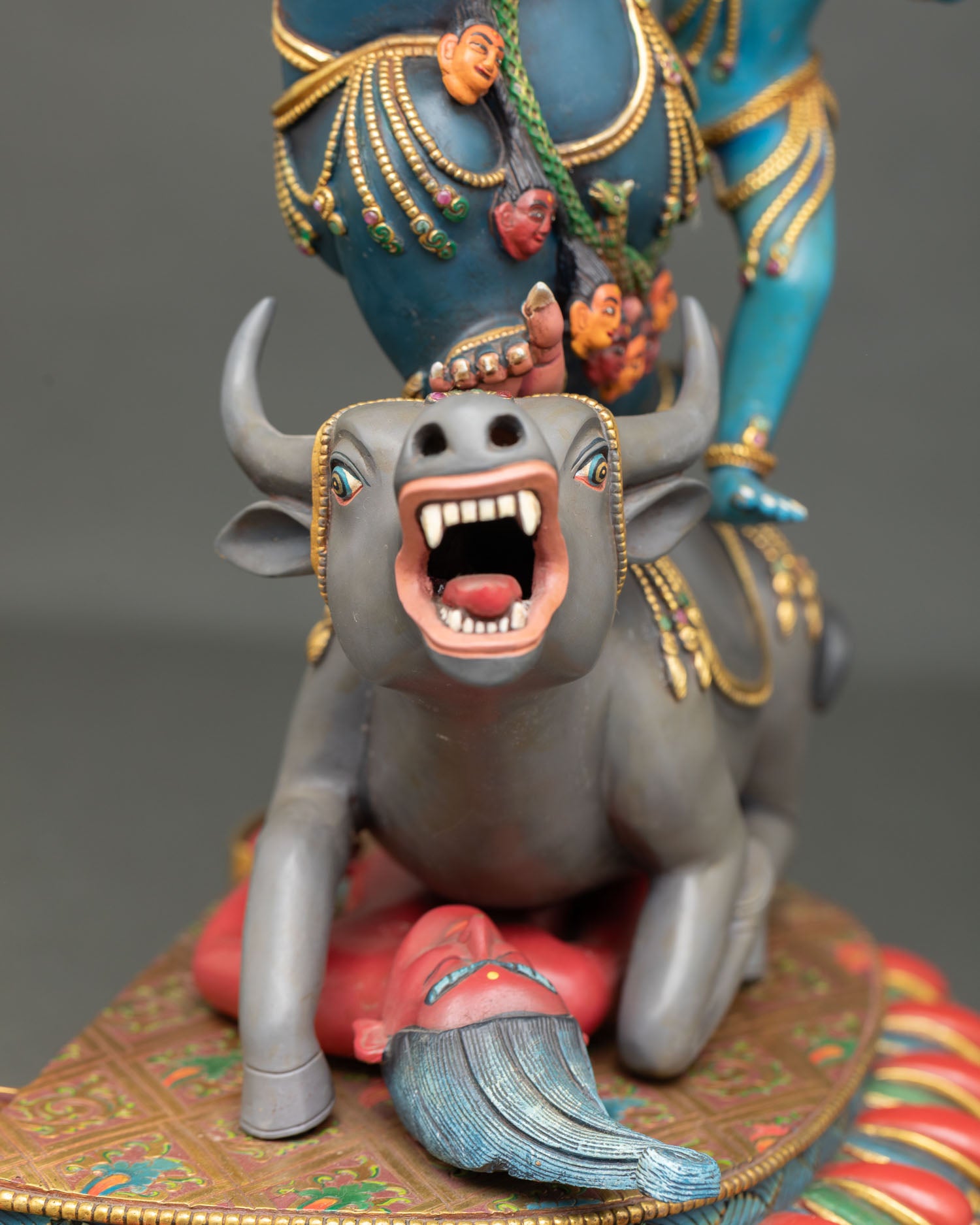 Yamantaka Statue | Sacred Vajrayana Wrathful Protector
