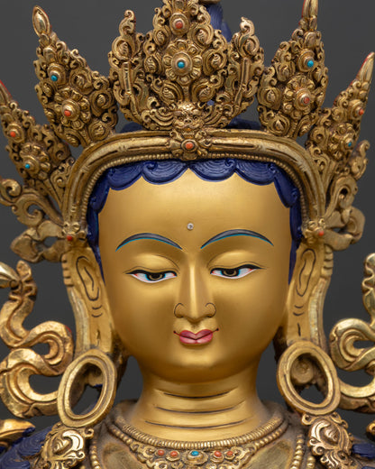 Beloved Green Tara Statue | Hand-Carved Buddhist Sculpture