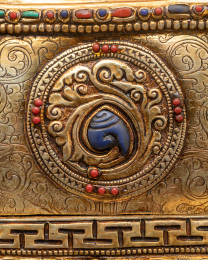 Jambhala Copper Statue | High-Quality Tibetan Buddhist Sculpture