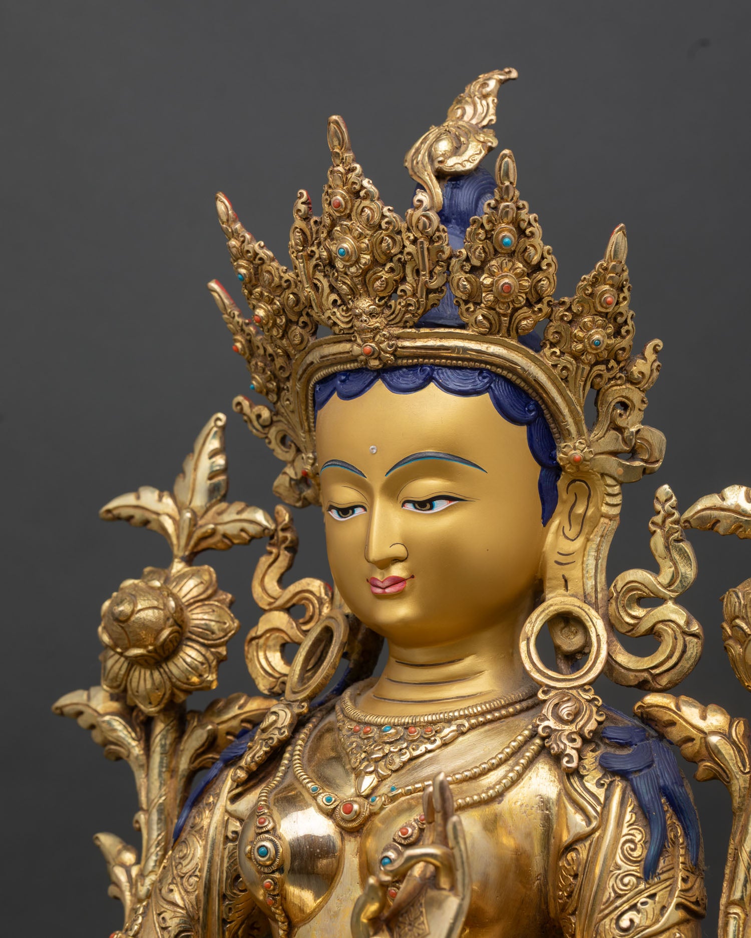 Beloved Green Tara Statue | Hand-Carved Buddhist Sculpture
