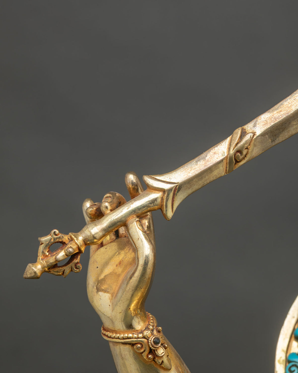 Manjushri Statue | Symbol of Wisdom & Insight for Meditation Spaces