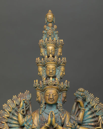 1000 Arm Chenrezig Statue