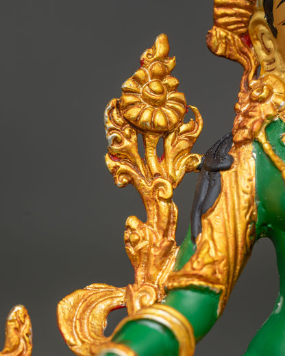 Divine Green Tara Statue | Mother of Liberation and Compassion