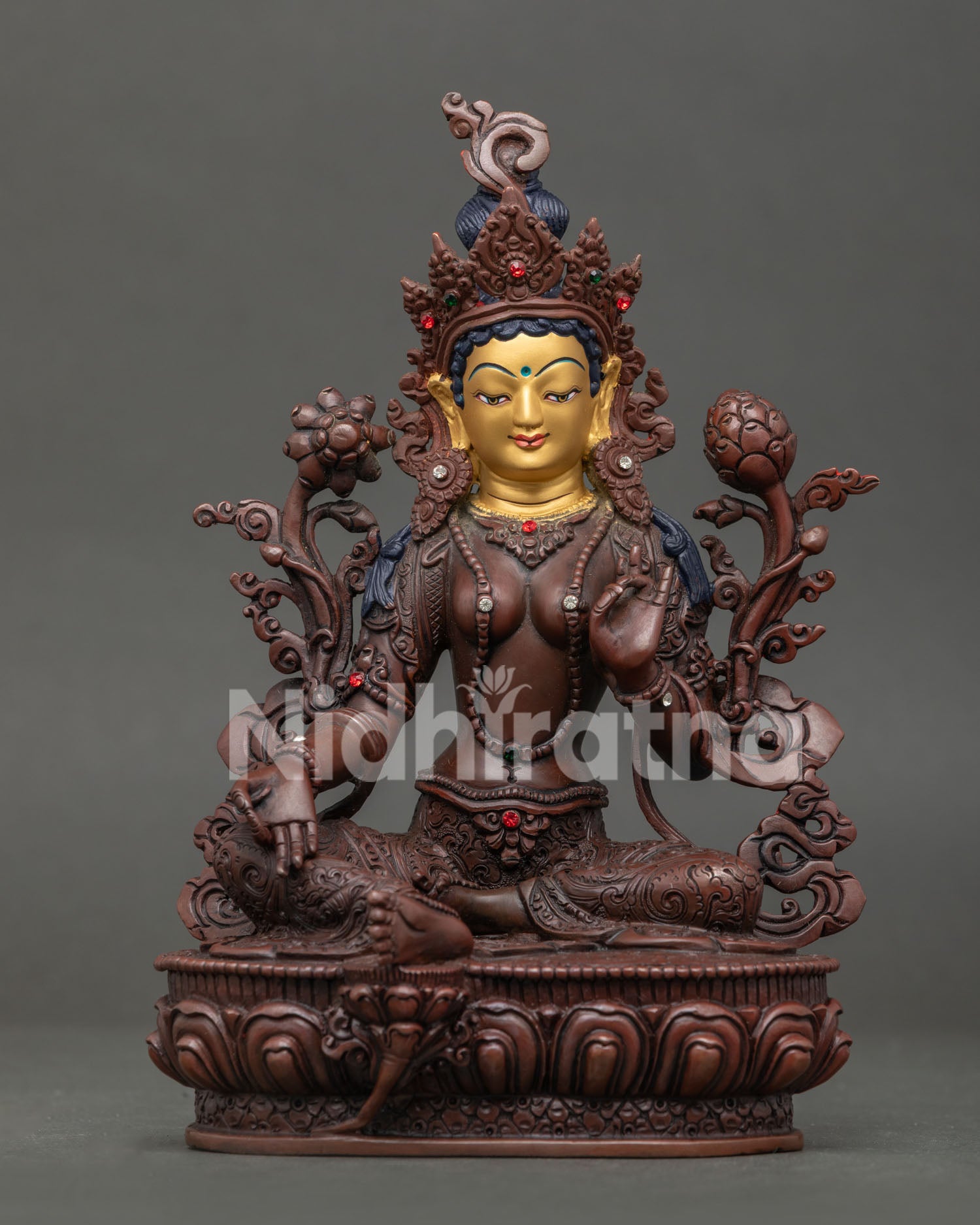 Green Tara Statue