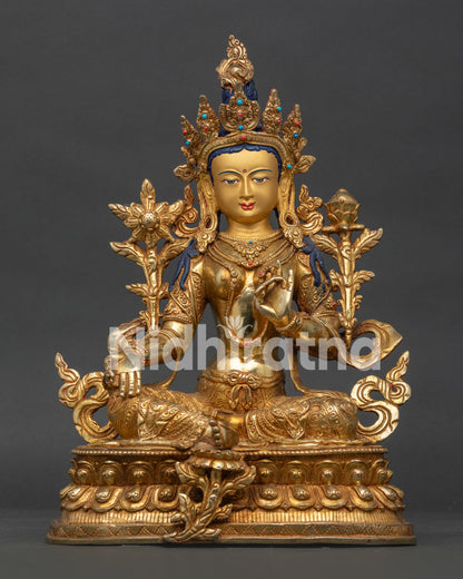 Green Tara Statue