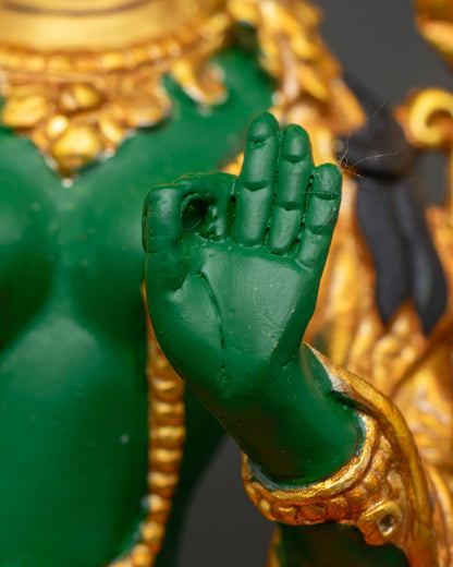 Divine Green Tara Statue | Mother of Liberation and Compassion