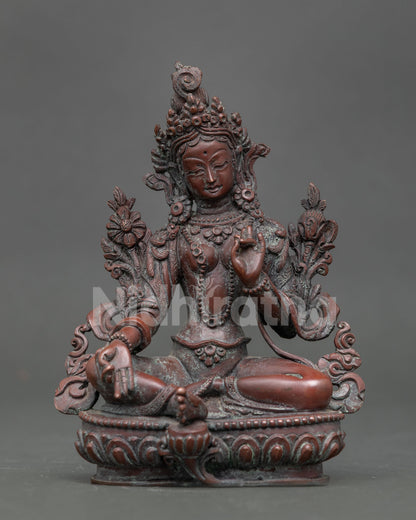 Green Tara Statue