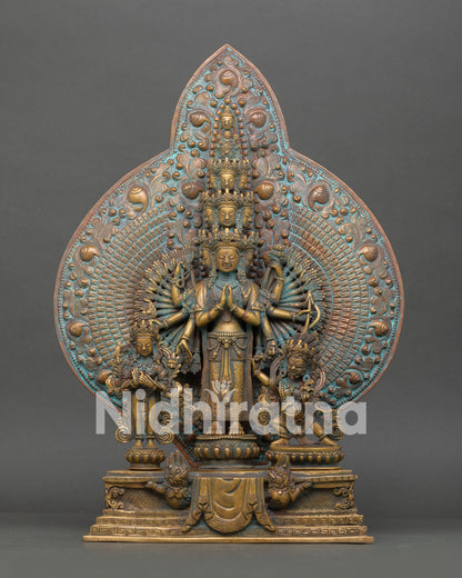 1000 Arm Chenrezig Statue