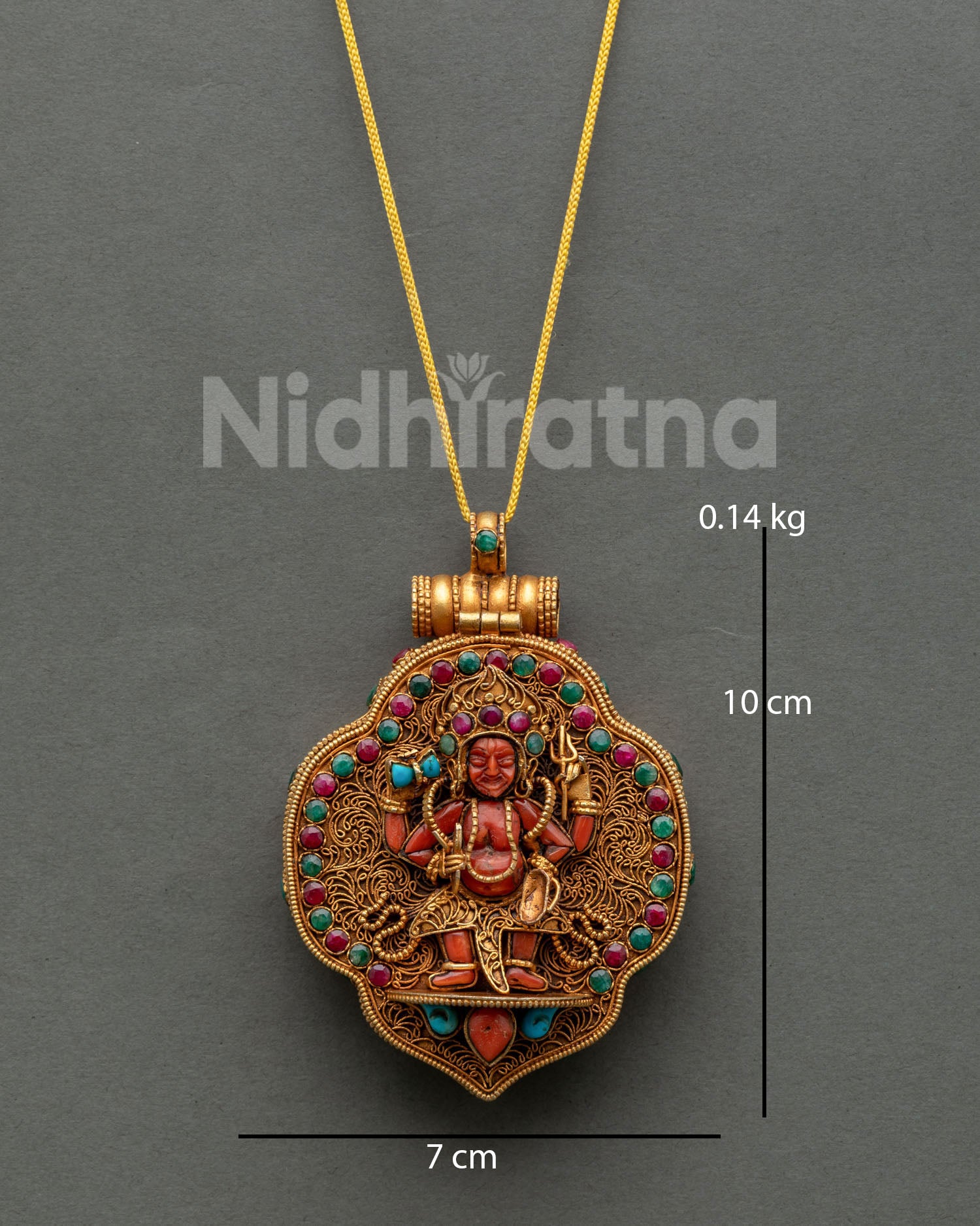 Ghau Mala [4 Arm Mahakala]