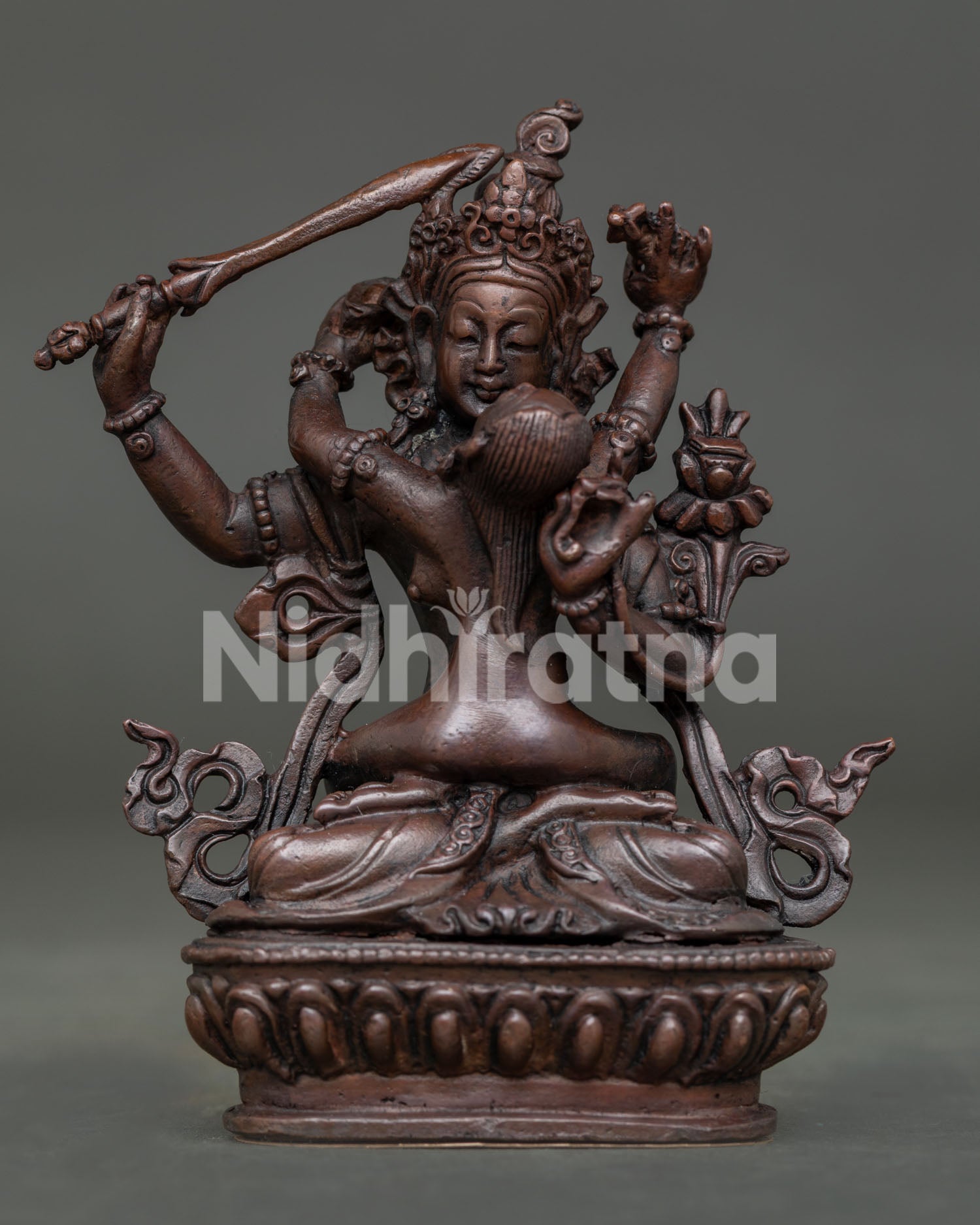 Manjushri with Yab-Yum Statue | Wisdom & Compassion in Harmony
