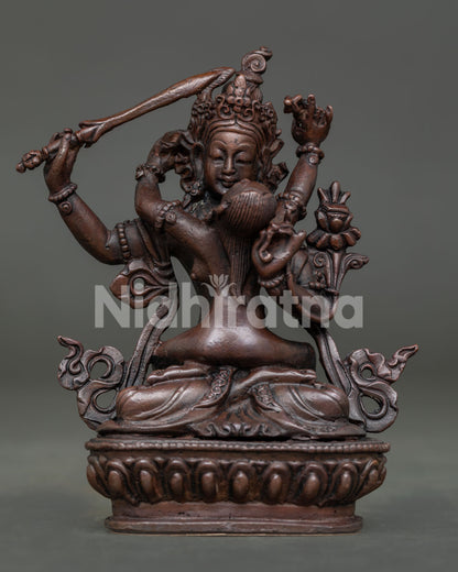 Manjushri with Yab-Yum Statue | Wisdom & Compassion in Harmony